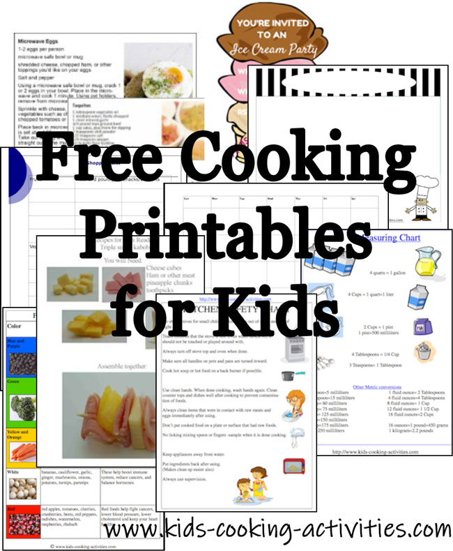 Easy Cooking Recipes For Kids
