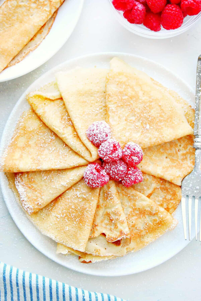 Easy Crepe Recipe Crunchy Creamy Sweet
