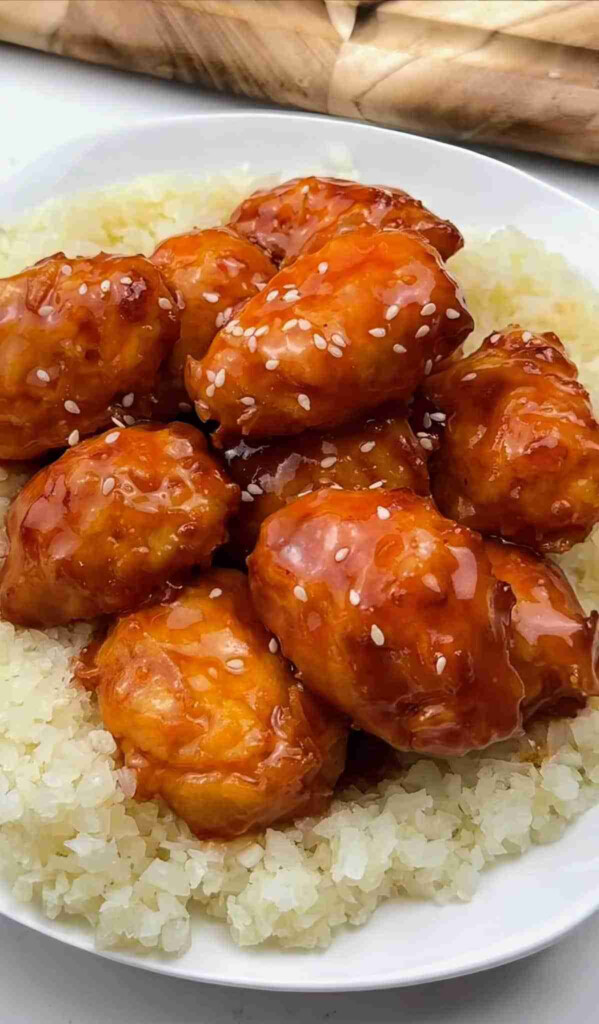 Easy Low Carb Sweet And Sour Chicken Sugar Free Sauce Keto Recipes