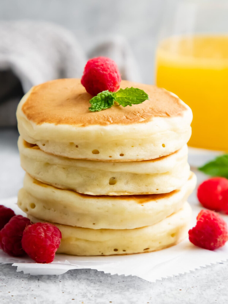 Fluffy Pancake Recipe Milk Vinegar Deporecipe co