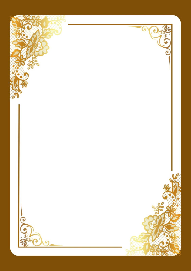 Free Printable Border Template Image To U