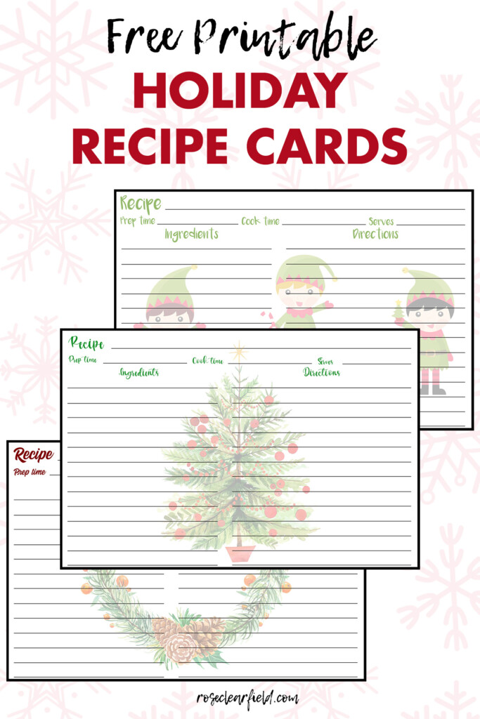 Free Printable Christmas Recipes Download Free Printable Christmas 