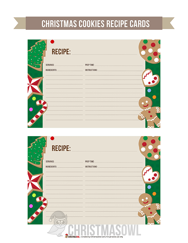 Free Printable Christmas Recipes Download Free Printable Christmas 