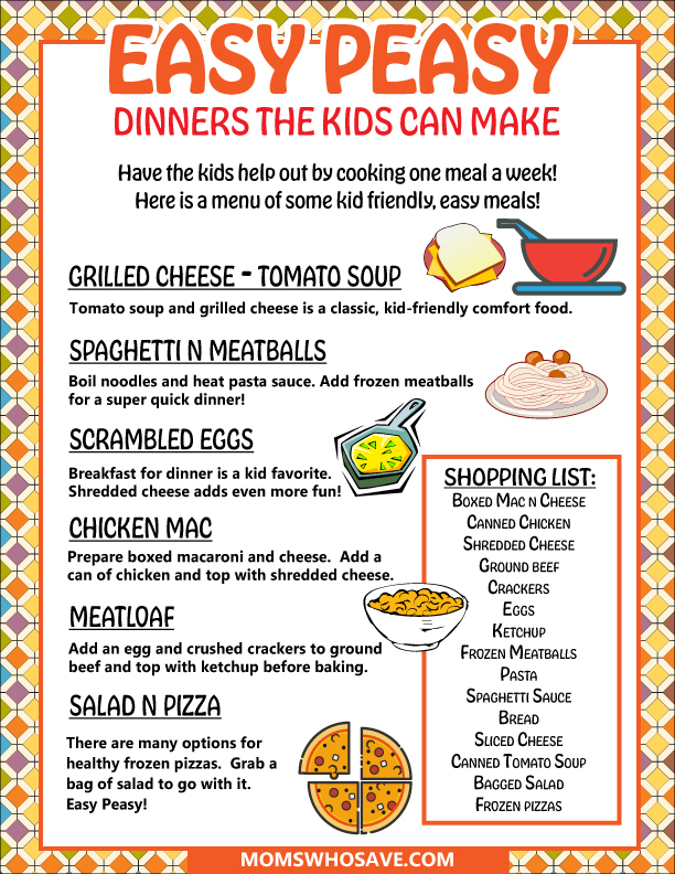 Free Printable Easy Recipes