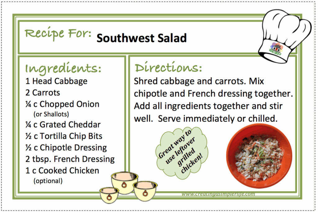 Healthy Printable Recipes