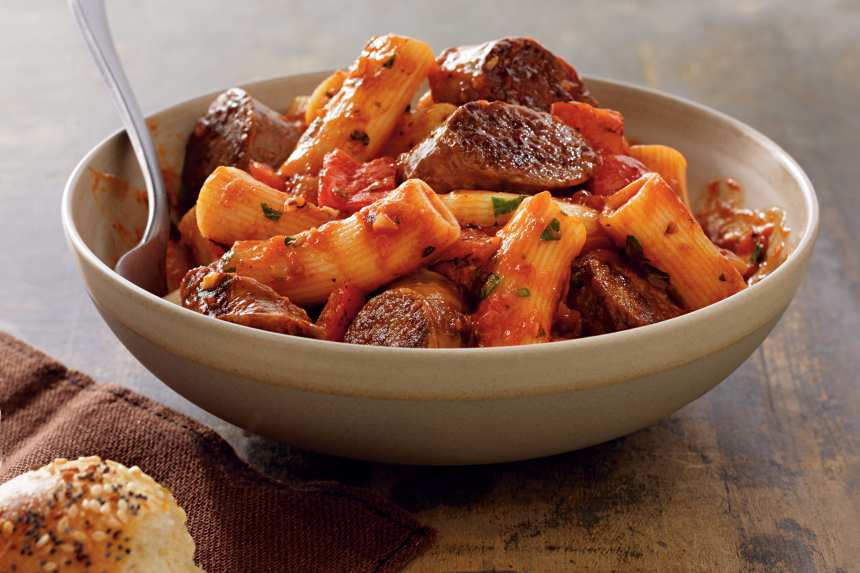 Italian Sausage Rigatoni Recipe Food