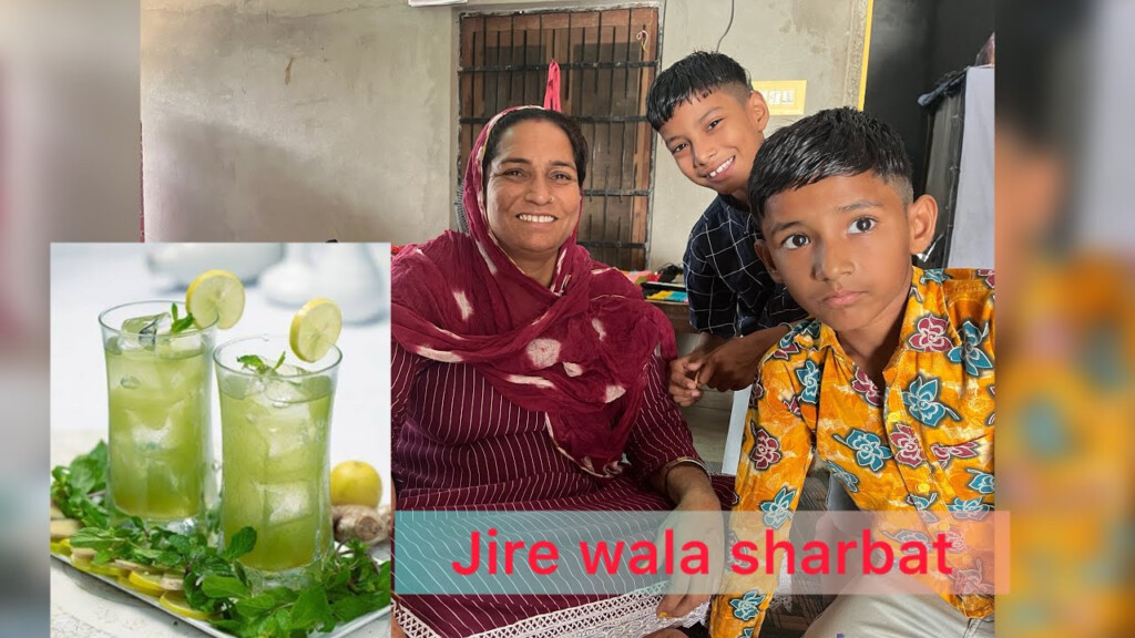 Jire Wale Mithhe Pani Ki Recipe Te Sada Mini Vlog minivlog YouTube