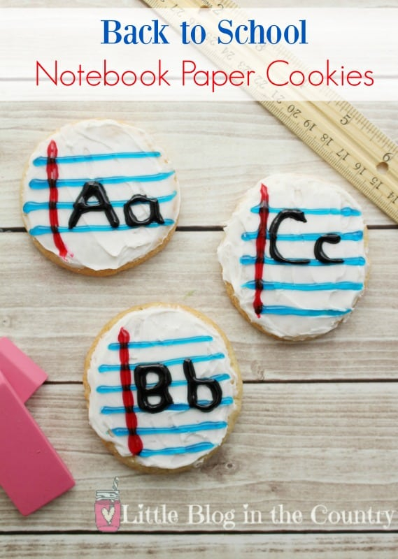 Notebook Paper Homemade Sugar Cookie Recipe Simple In The Country