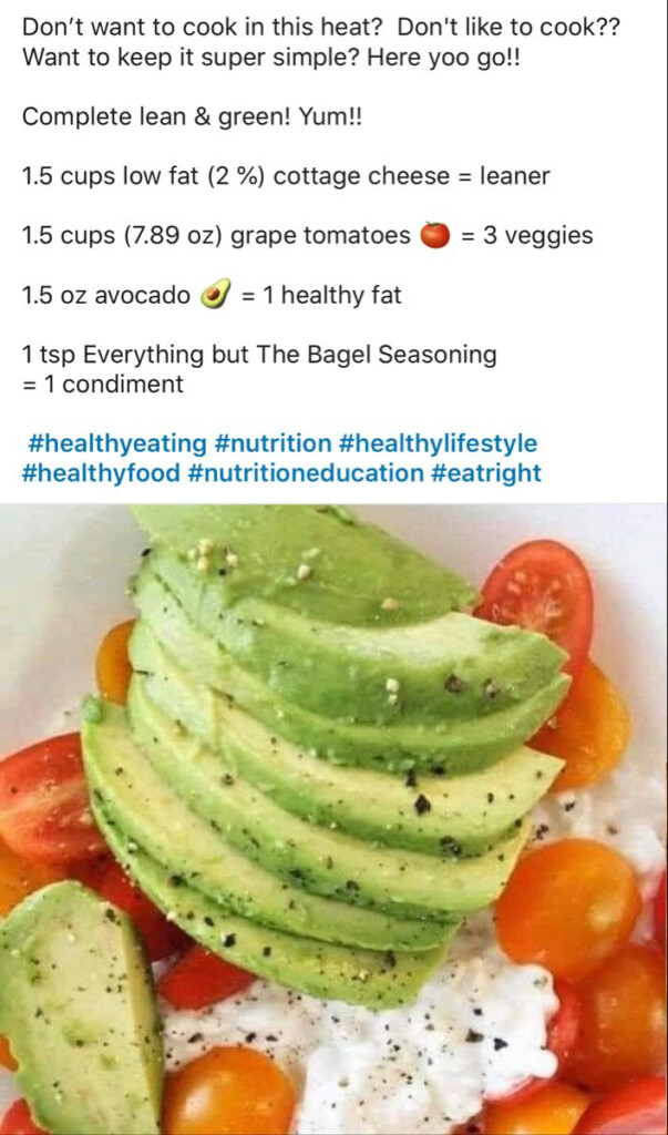 Optavia Lean Green Recipe Vegetarian Lean Protein PrintableDietPlan