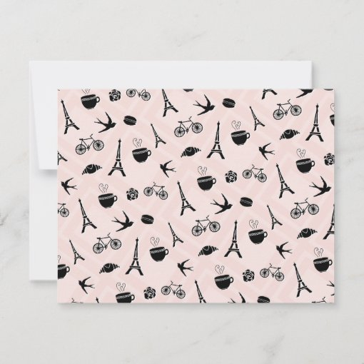 Paris Romance Eiffel Tower Recipe Zazzle