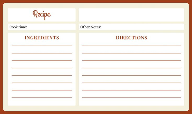 Printable Recipe Cards 4X6 Free Recipe Cards Template Printed Recipe 