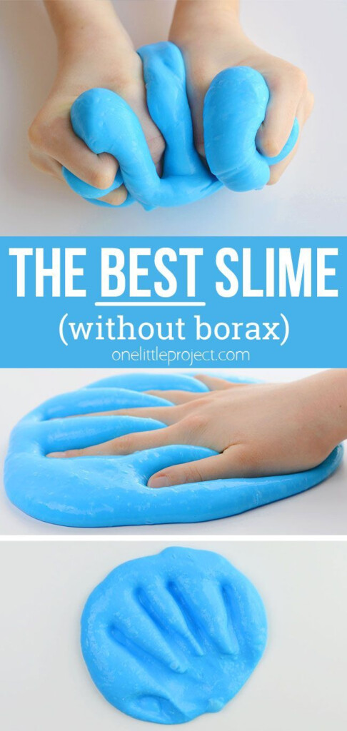 Printable Slime Recipe Without Borax