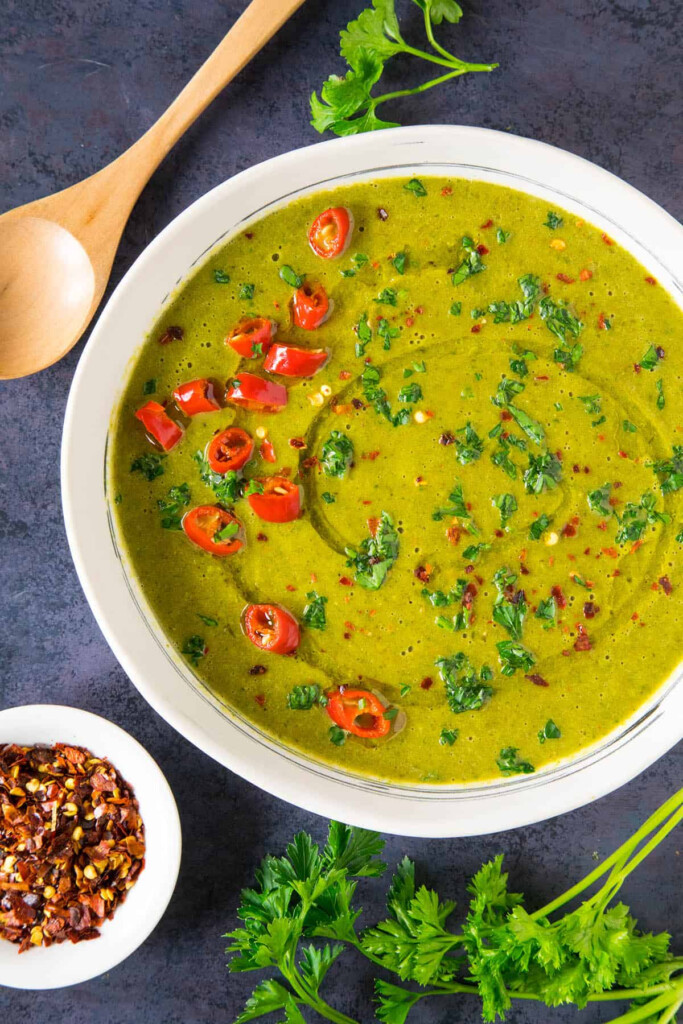 Roasted Poblano Soup Chili Pepper Madness