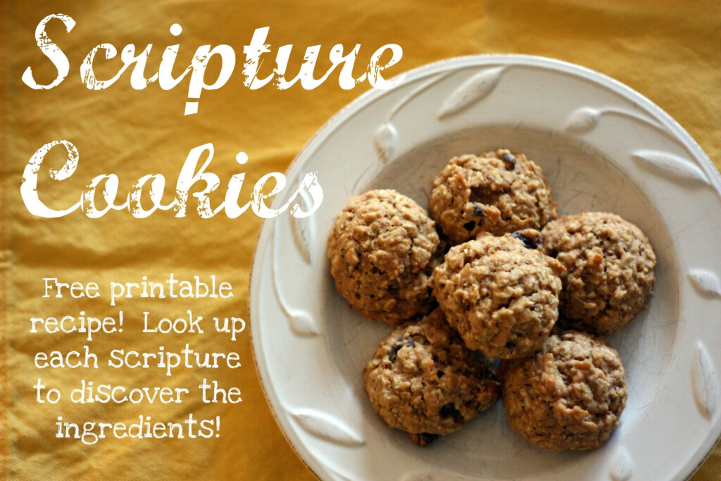 Scripture Cookies With Free Printable Recipe Artofit