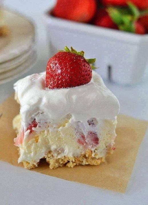 Strawberry Cheesecake Lush Cookiecook
