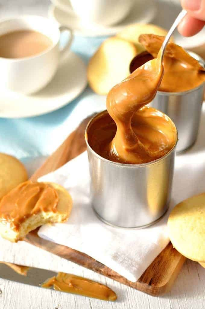 Sweetened Condensed Milk Caramel Sauce Recipe Bryont Blog