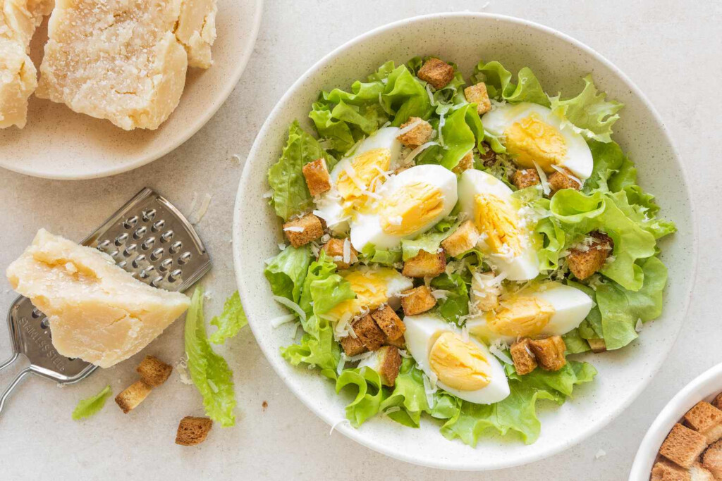 Traditional Caesar Salad Recipe With Caesar Dressing