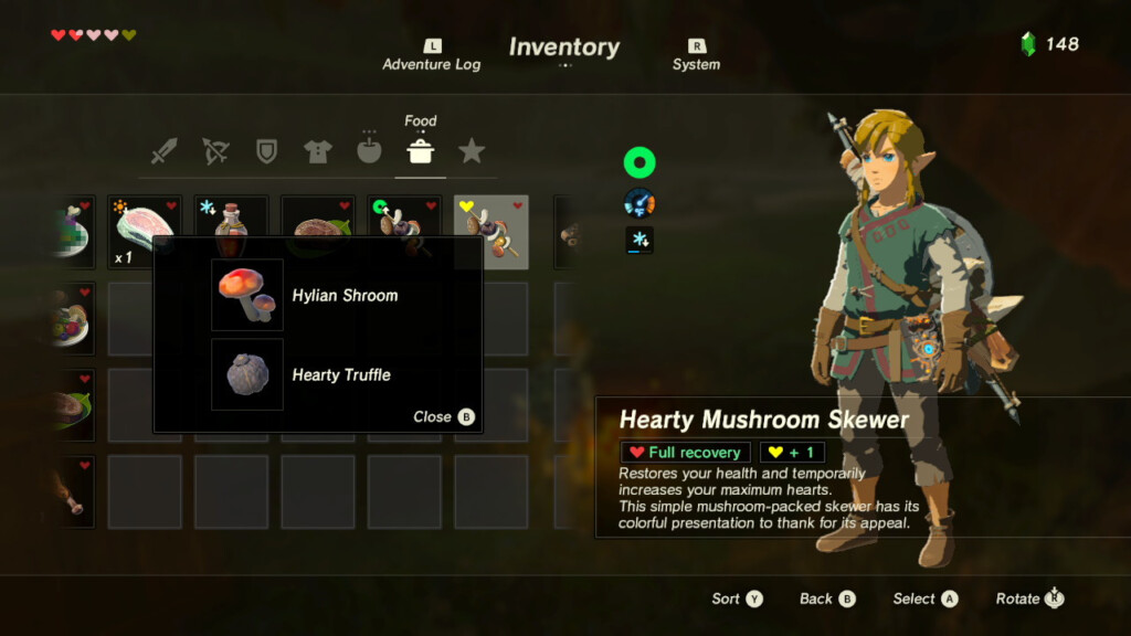 Zelda Breath Of Wild Recipes Antimaha